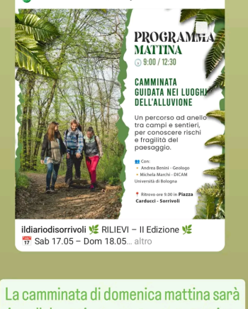 18 Maggio " Camminata nei Luoghi dell'Alluvione" (Copy) (Copia)