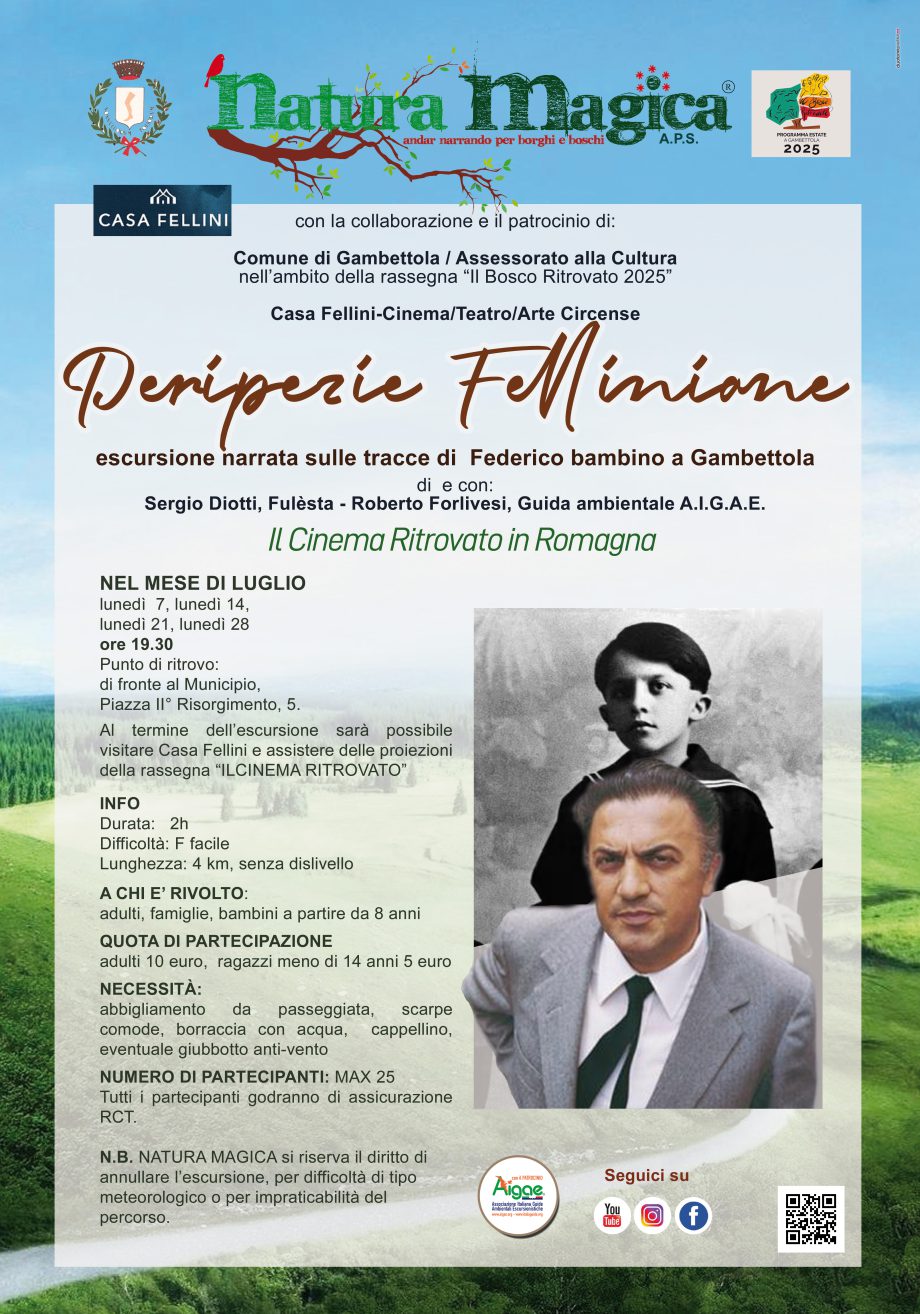 07- 14- 21- 28 Luglio " Peripezie Felliniane"
